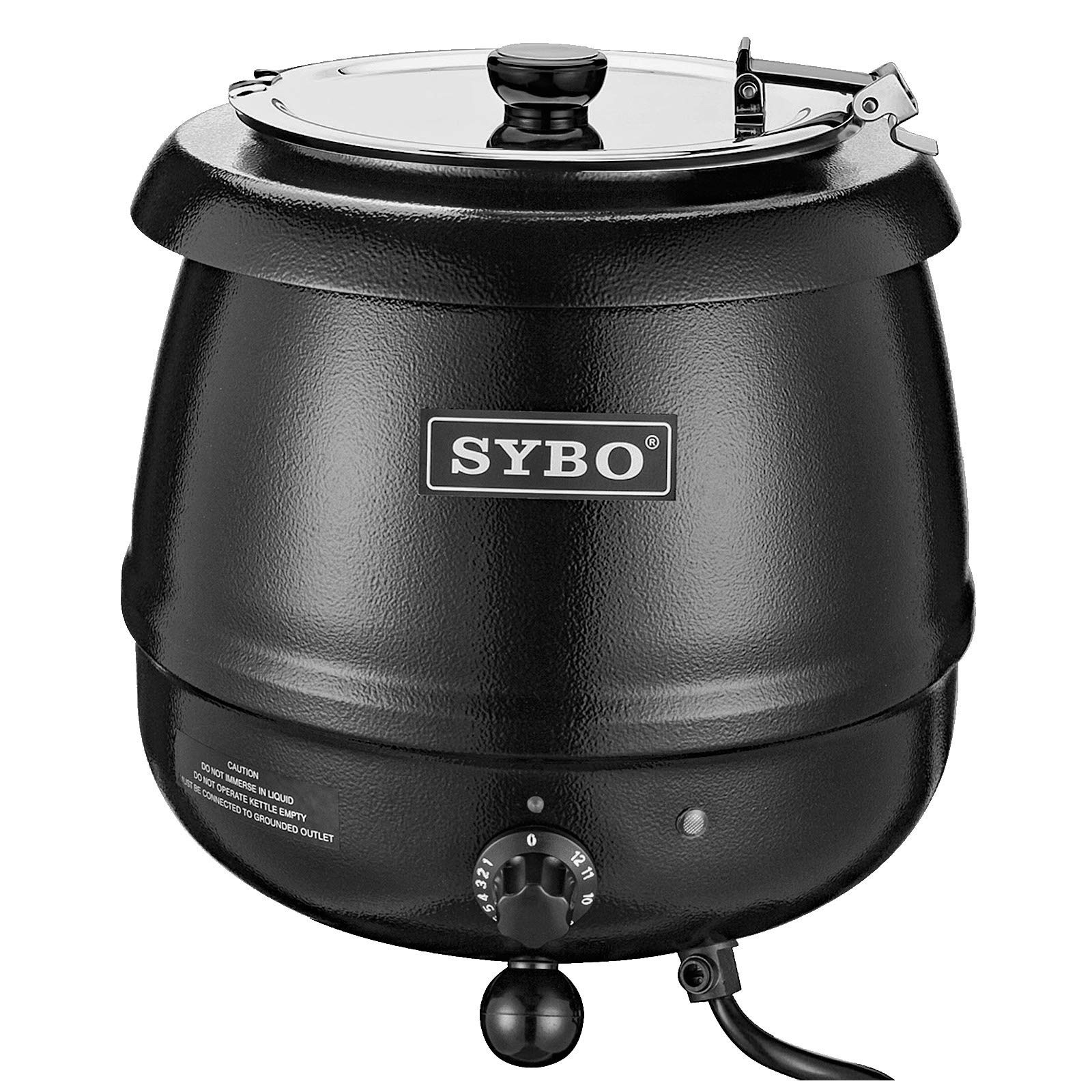 SYBO SB-6000 Commercial Grade Soup Kettle with Hinged Lid and Detachable Stai... SYBO SB-6000 Commercial Grade Soup Kettle with Hinged Lid and Detachable Stai...