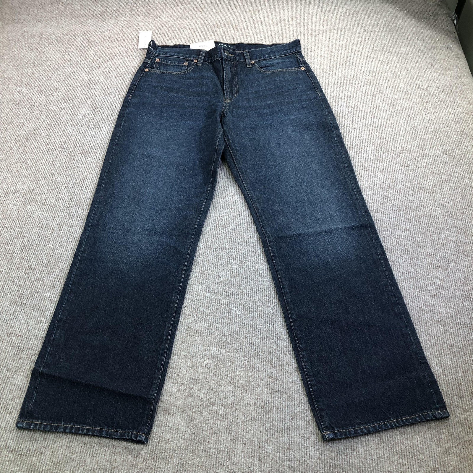 New Aéropostale Aero Relaxed Jeans Mens 32x32 Blue Med Wash Denim Casual Pants
