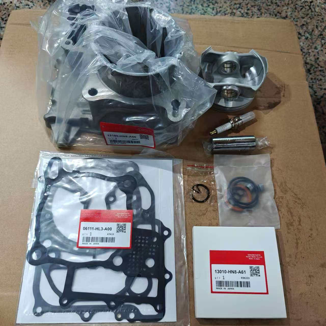 OE TOP END KIT W/ CYLINDER For HONDA 14-23 PIONEER SXS700 06-22 RINCON TRX680