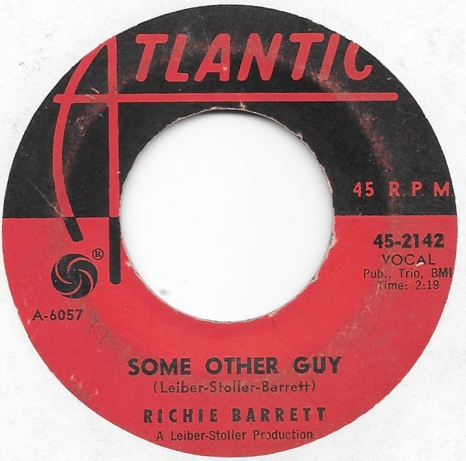 RICHIE BARRETT Some Other Guy on Atlantic mod R&B northern soul 45 HEAR
