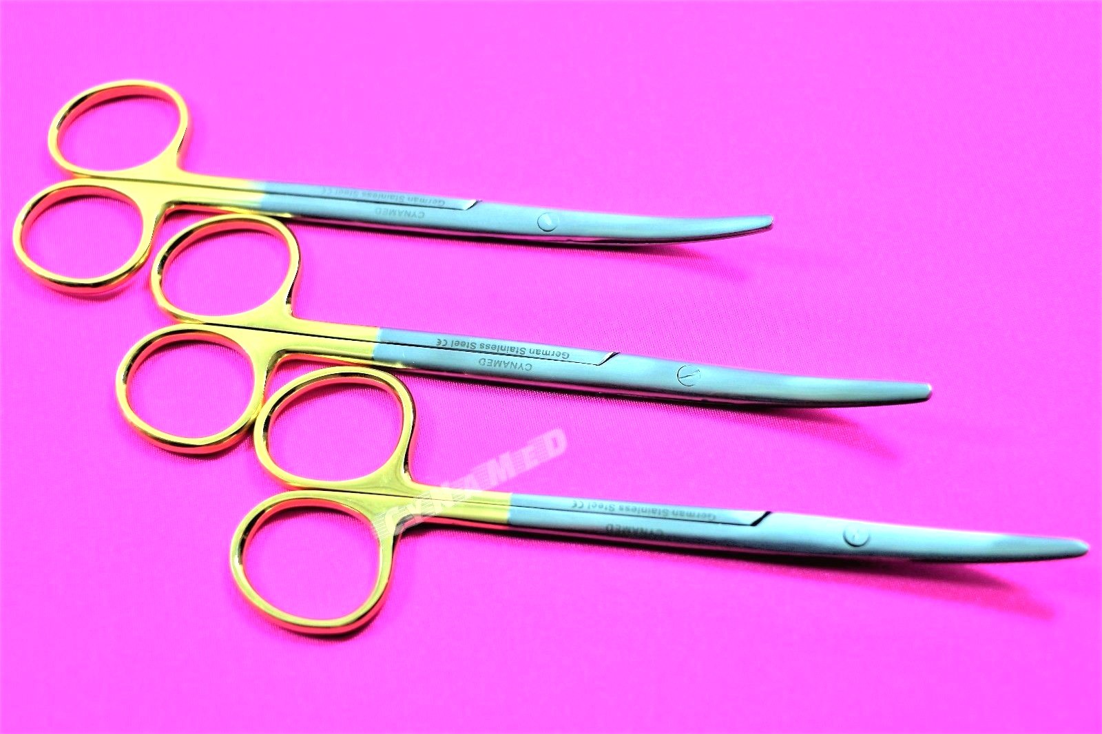 NEW 3 GERMAN T/C METZENBAUM SCISSORS 5.5
