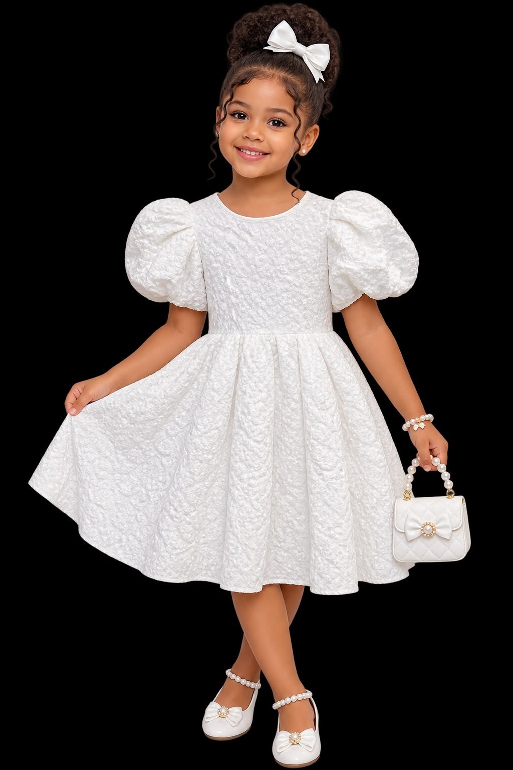 Shein kids Girls White Dress 150 cm 10 Years Old Shein kids Girls White Dress 150 cm 10 Years Old