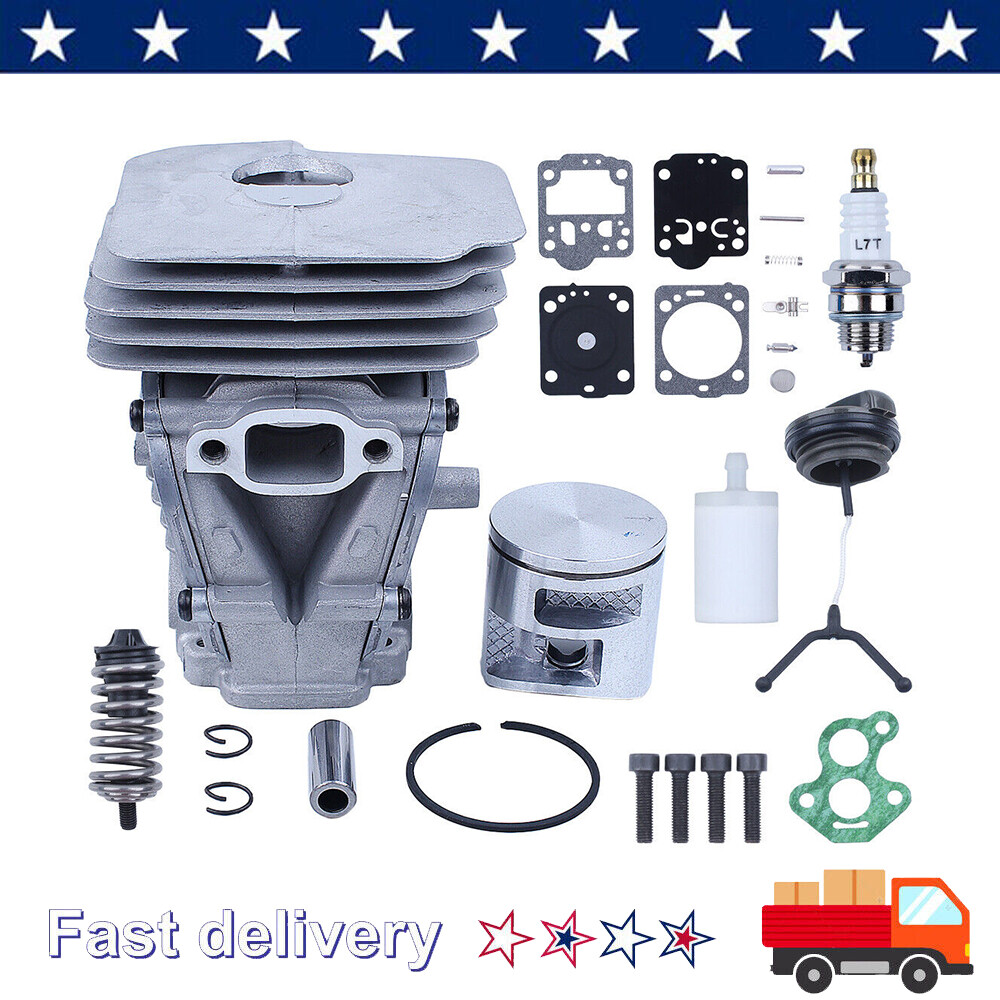 41mm Cylinder Piston Kit For Husqvarna 435 435e 440e 440 II Chainsaw Repair Part