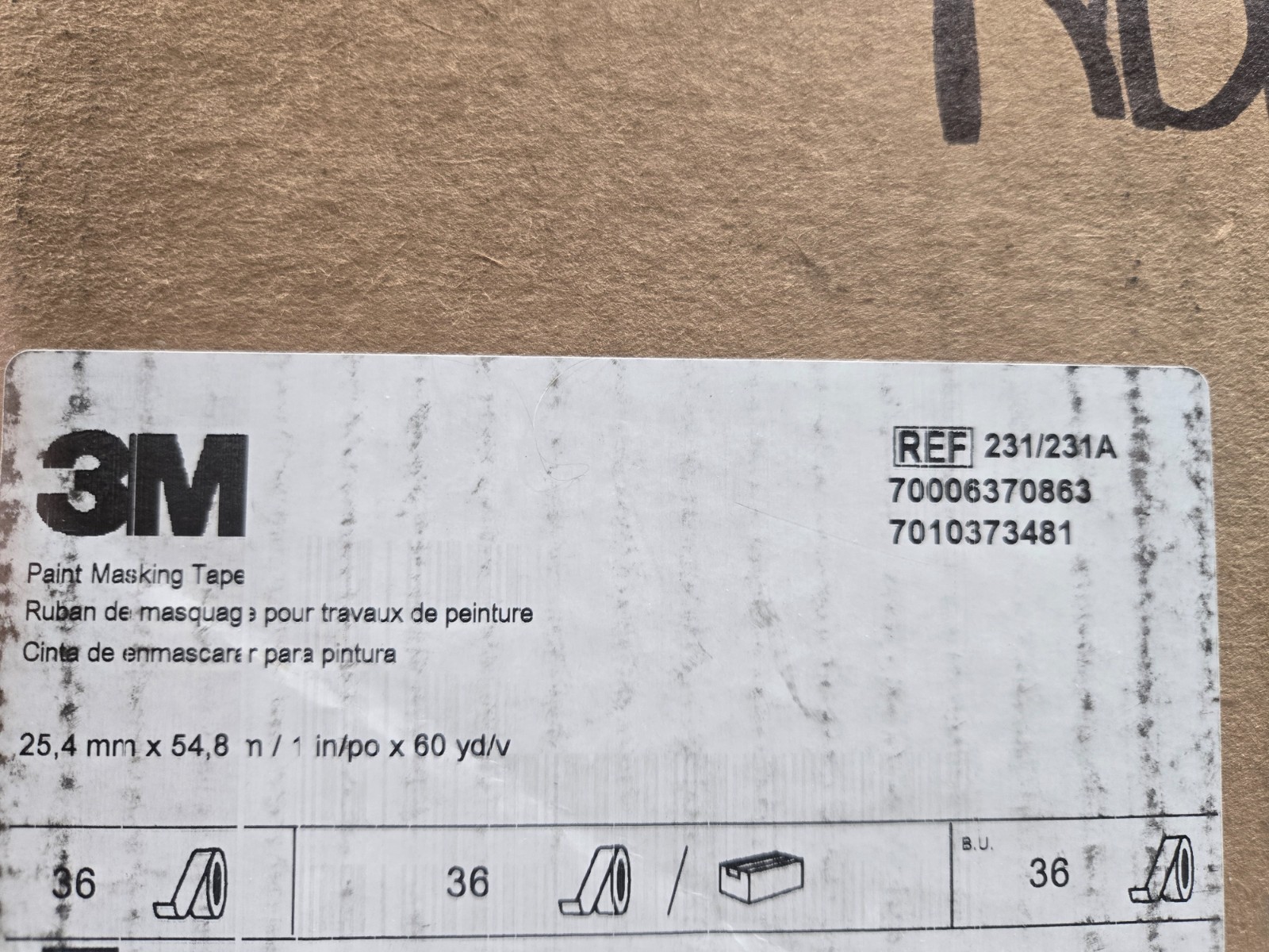 3M- SCOTCH 231/231A 1\