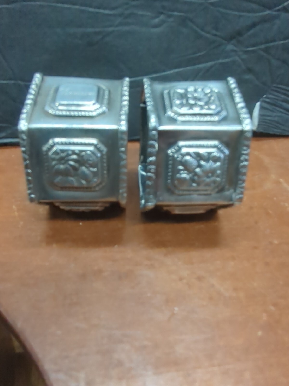 Antique Leonard Wilson Coin Silver Philadelphia 1850 Reposse Panel Napkin Ring Antique Leonard Wilson Coin Silver Philadelphia 1850 Reposse Panel Napkin Ring