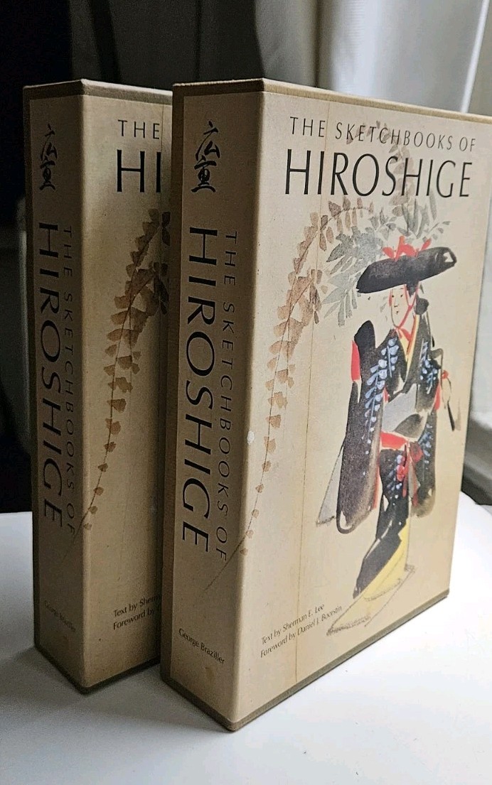 The Sketchbooks Of Hiroshige HC Volumes I & II In Slipcase 1st Ed 1984 MINT COND The Sketchbooks Of Hiroshige HC Volumes I & II In Slipcase 1st Ed 1984 MINT COND
