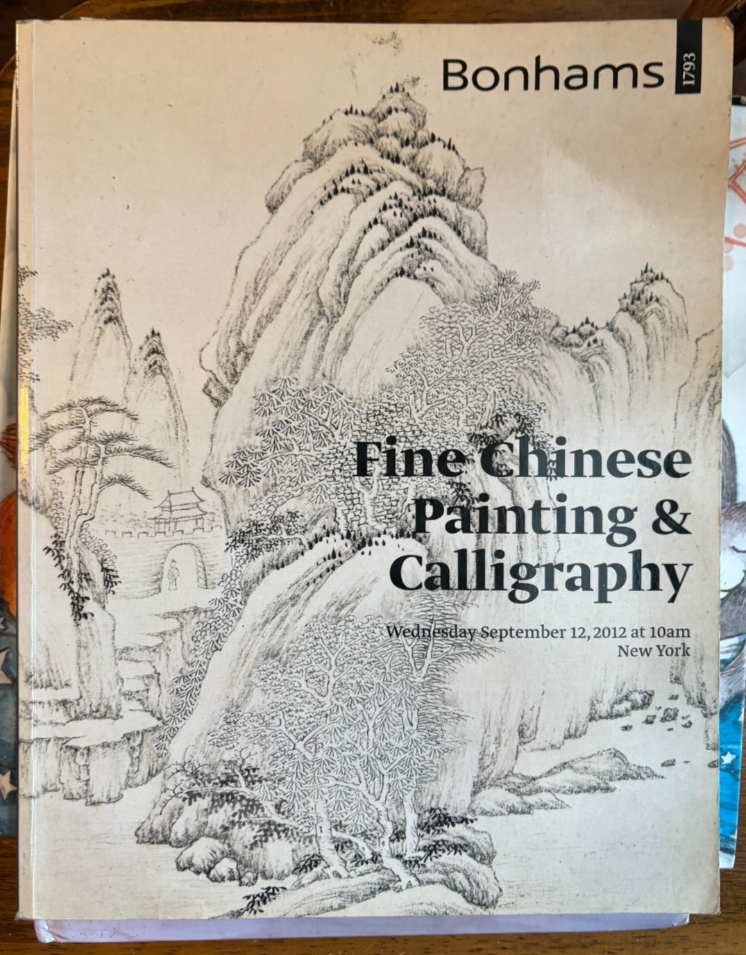 Bonhams 1793 Fine Chinese Paintings & Caligraphy 2012 Bonhams 1793 Fine Chinese Paintings & Caligraphy 2012