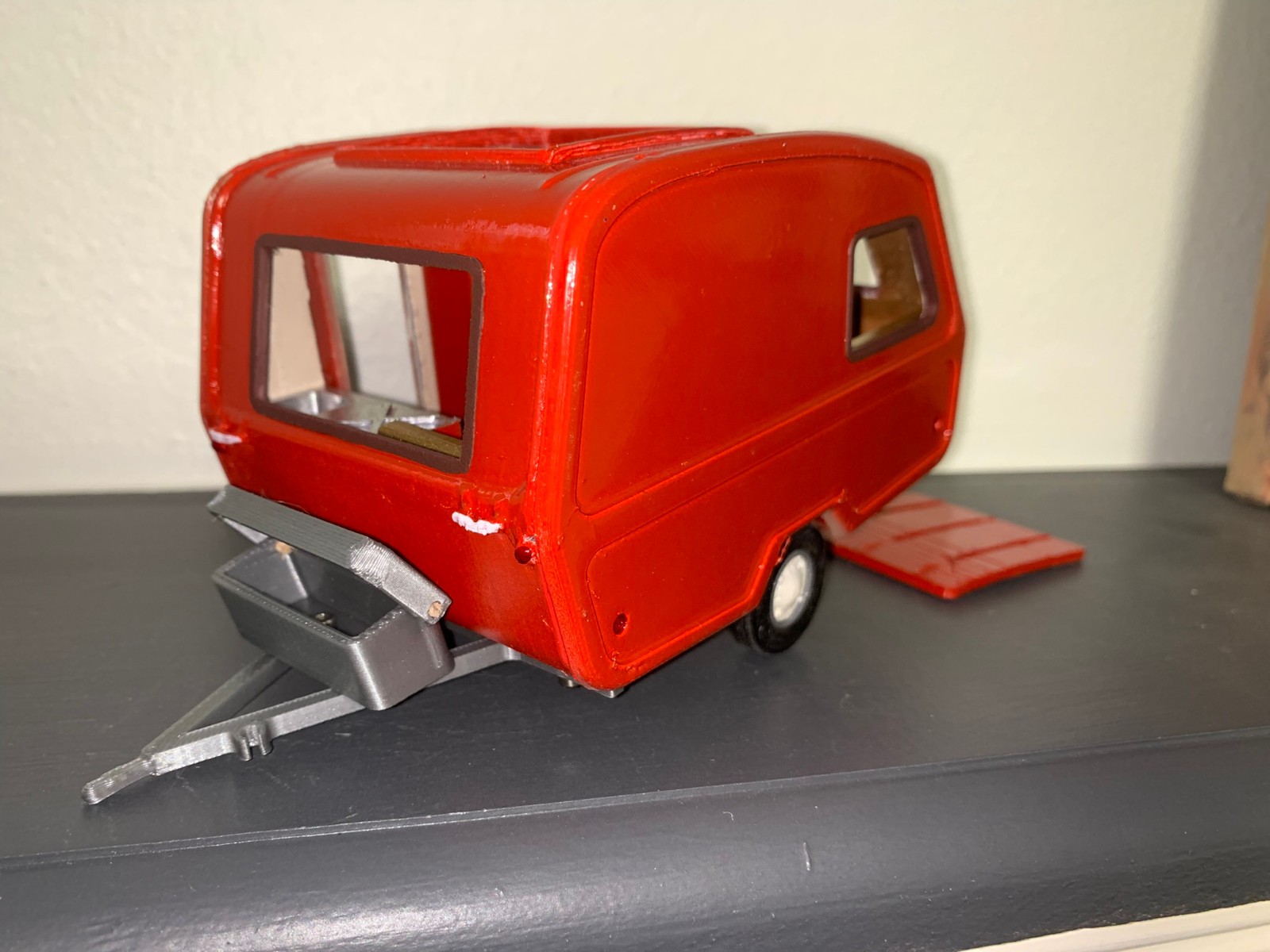 Camper Special - 1950s 1960s 1:24 Scale 1:25 Diorama Model Rubber Tires Interior