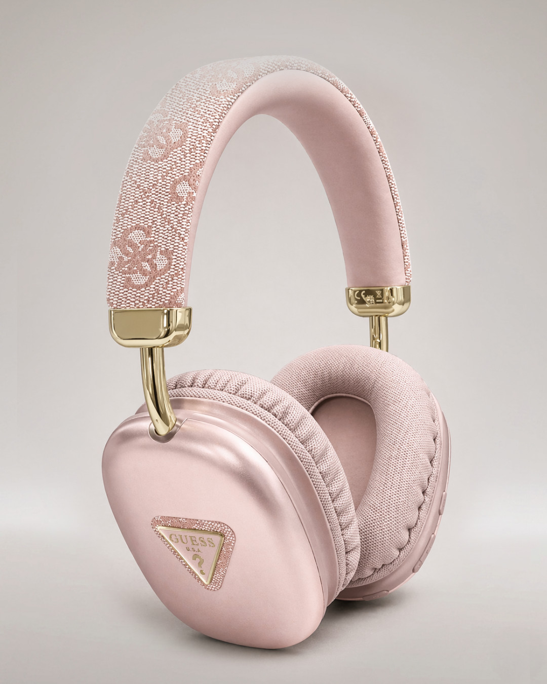 GUESS 4G Triangle Logo Bluetooth 5.3 Wireless Over-Ear Headphones