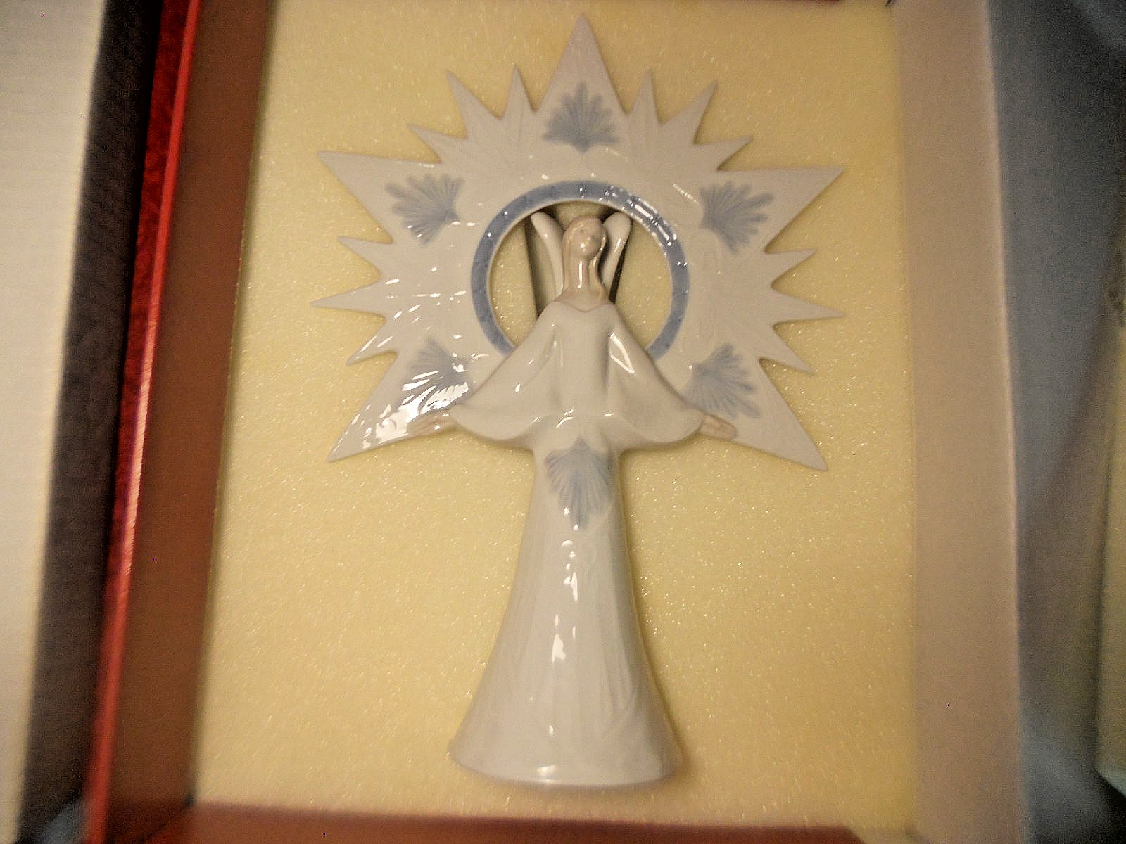 LLADRO ANGEL Of LIGHT Tree Topper Figurine ORIG BOX  Mib Nice Cond