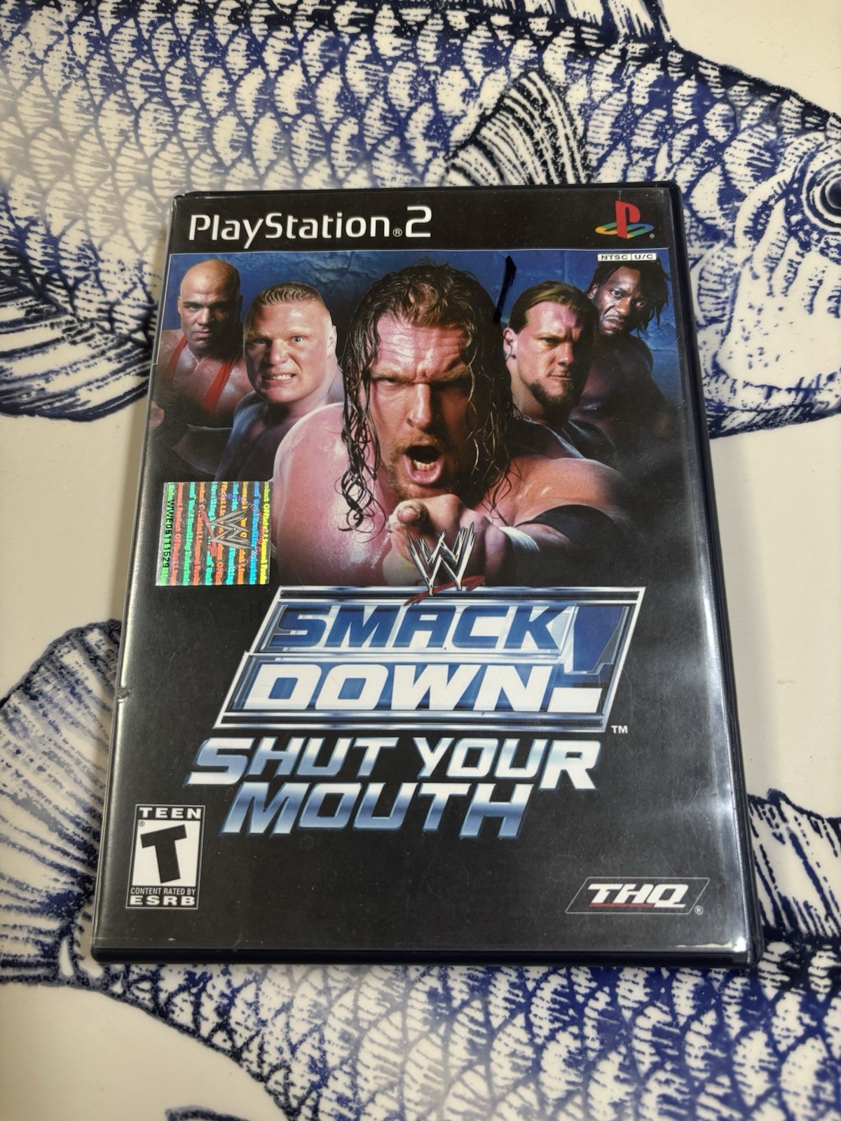 THQ WWE SmackDown Shut Your Mouth PS2 T NTSC-U/C 2002 Sony PlayStation THQ WWE SmackDown Shut Your Mouth PS2 T NTSC-U/C 2002 Sony PlayStation