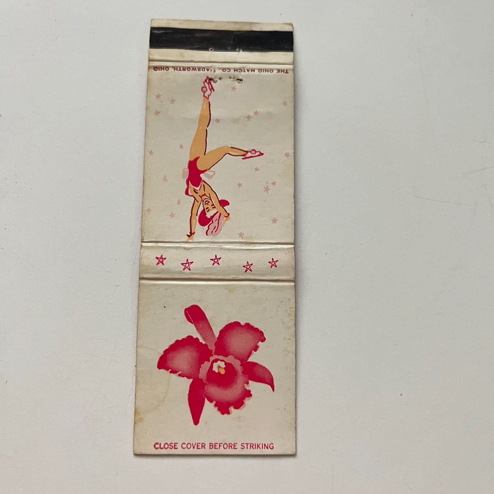 The Benjamin Franklin Ice Show Philadelphia Vintage Matchbook Cover TMB88-6 The Benjamin Franklin Ice Show Philadelphia Vintage Matchbook Cover TMB88-6