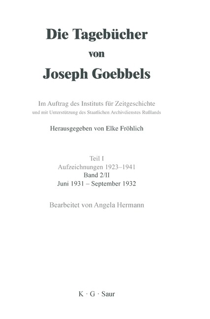 Juni 1931 - September 1932