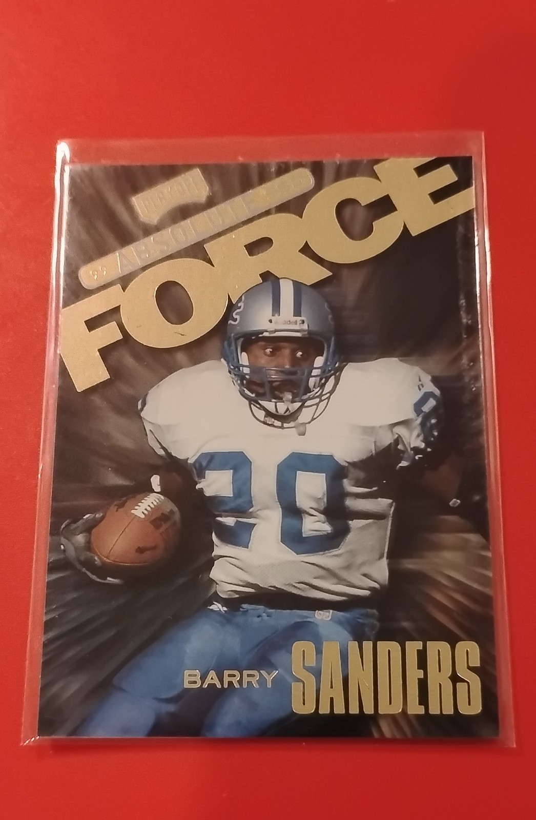 1999 Playoff Absolute SSD - Force Barry Sanders #AF5 1999 Playoff Absolute SSD - Force Barry Sanders #AF5