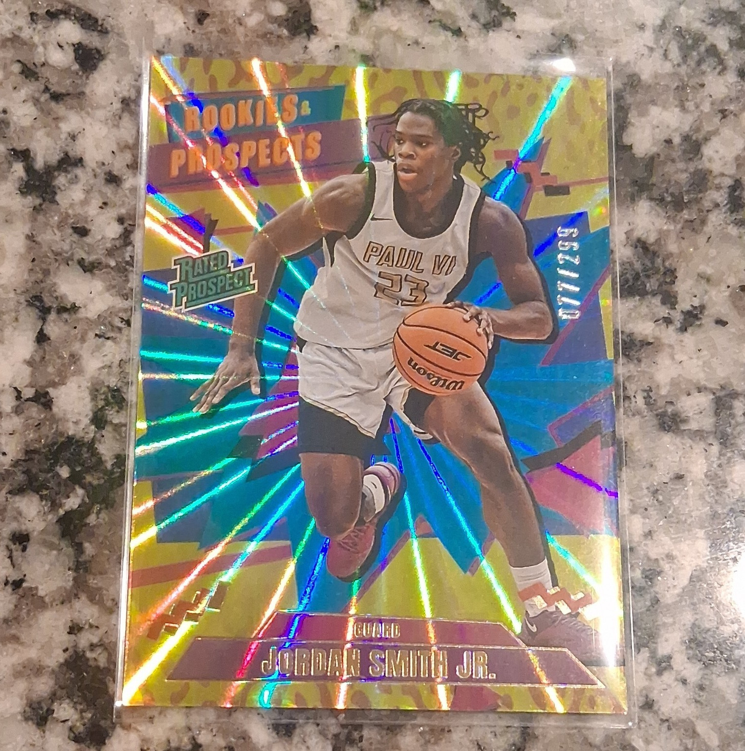 Jordan Smith Jr - Gold /299 RC #121 Rated Rookie Prospect Panini 26 Pop Culture