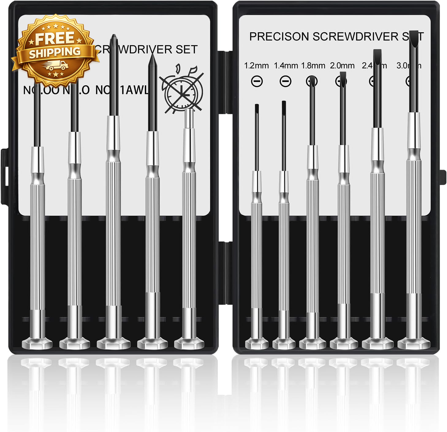 11 Pcs Small Precision Screwdriver Set Tiny Screwdriver Set Mini Screw Driver Ki