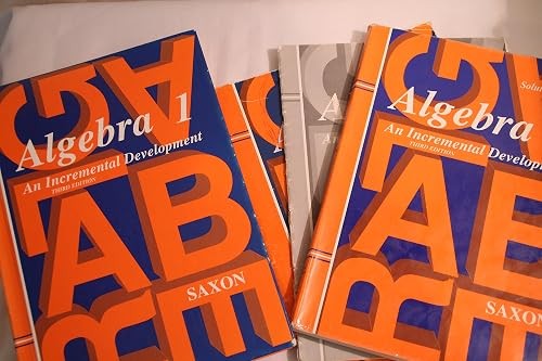 Saxon Algebra 1 Kit with Solution Manual 3rd Edition