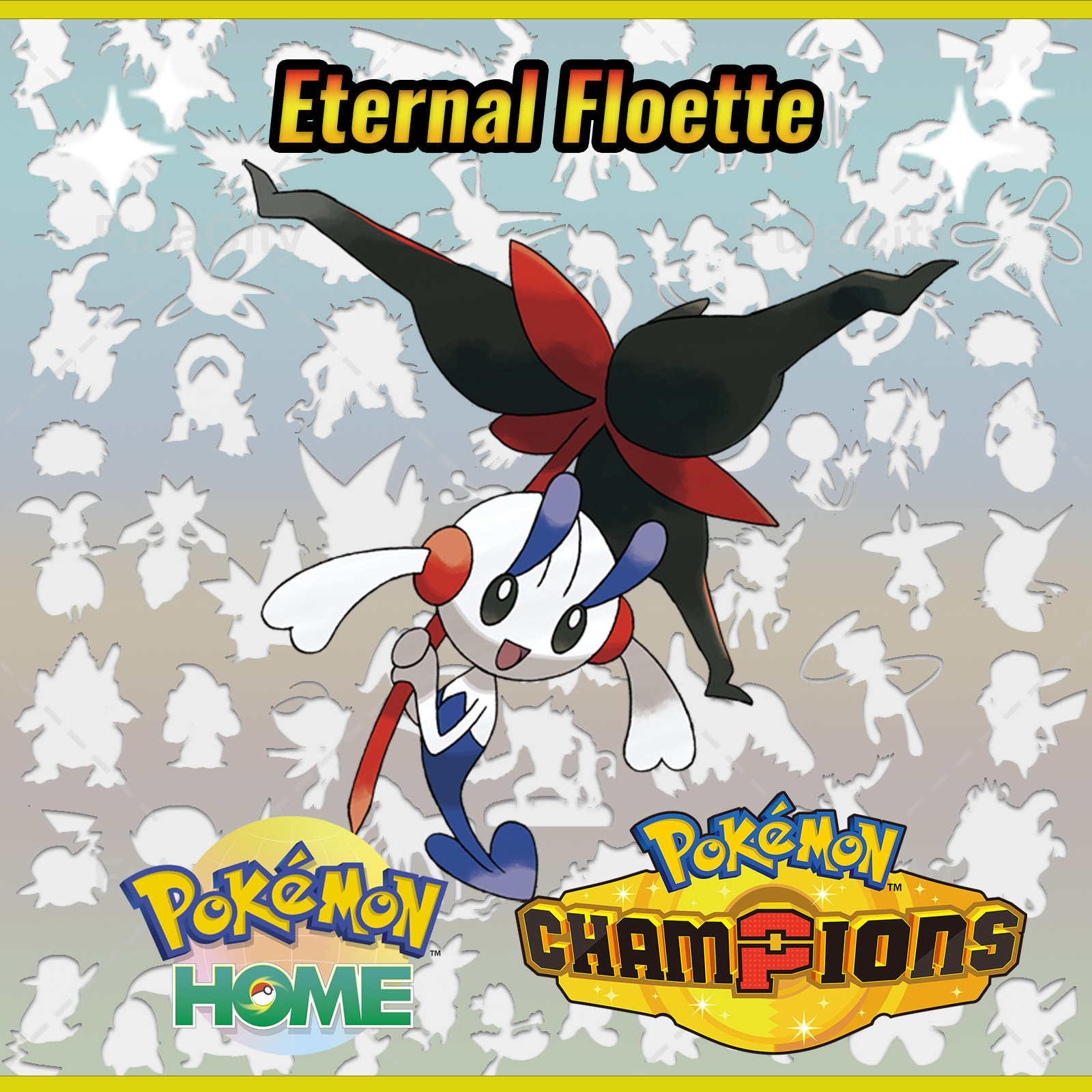 Eternal Floette⚡Pokemon Champions⚡6IV + EVS  Shiny/Normal ⚡HOME or Game