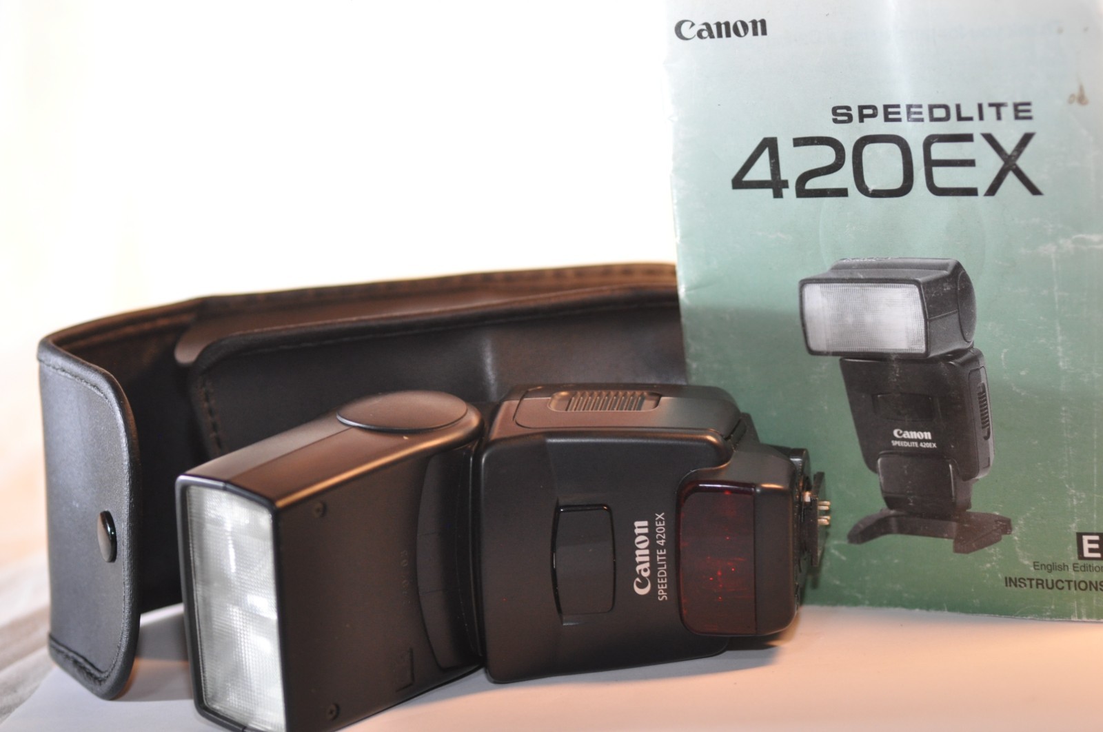 Canon 420 EX 420EX E-TTL Speedlite Flash WORKING for EOS DSLR T8 T7 90D 80D 5D