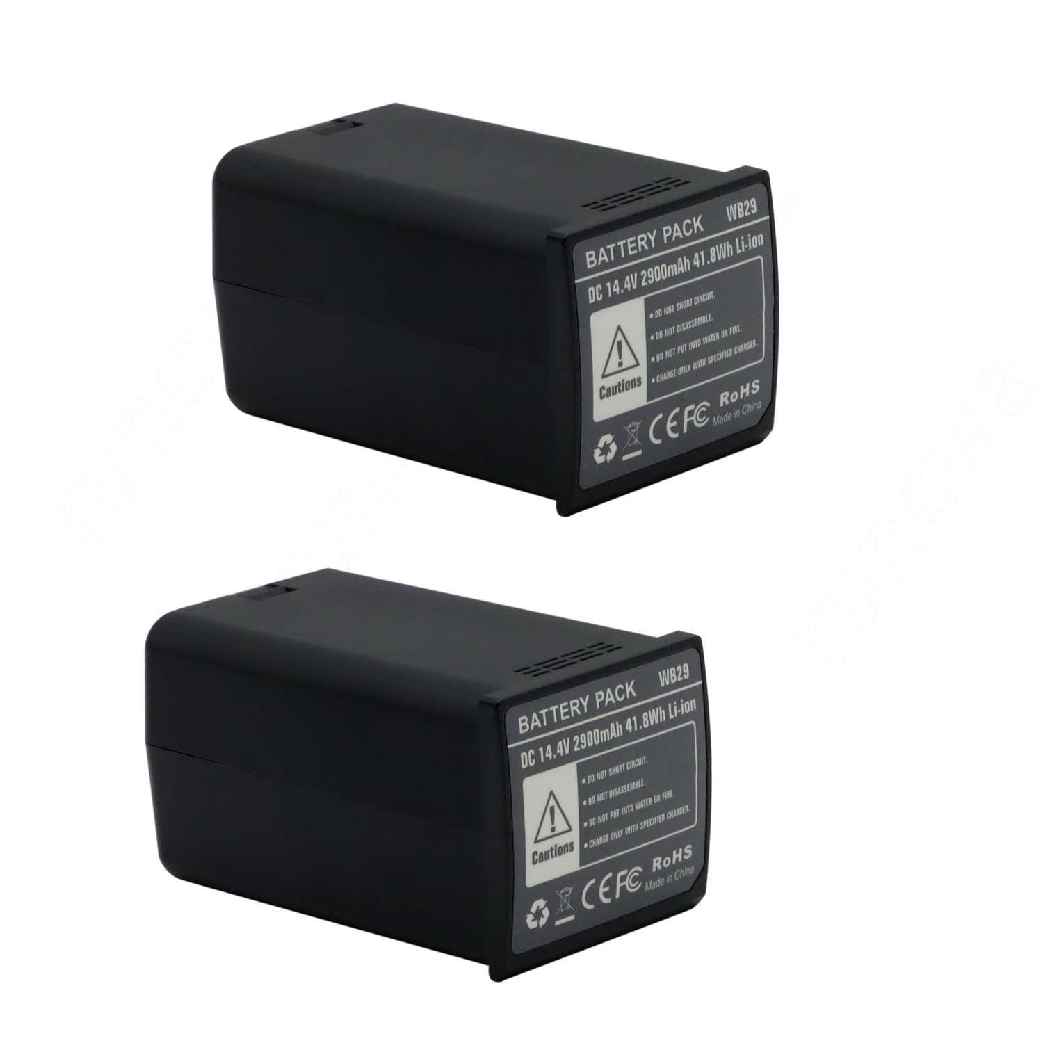 2PCS/10PCS Battery WB29 For Godox AD200, Godox AD200 Pro Pocket Flash NEW