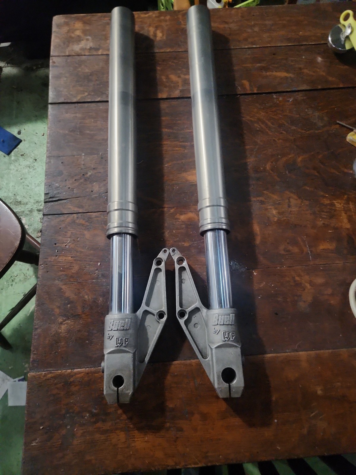 1999 Buell X1 M2 S1 Lightning Front Fork Suspension STRAIGHT Forks