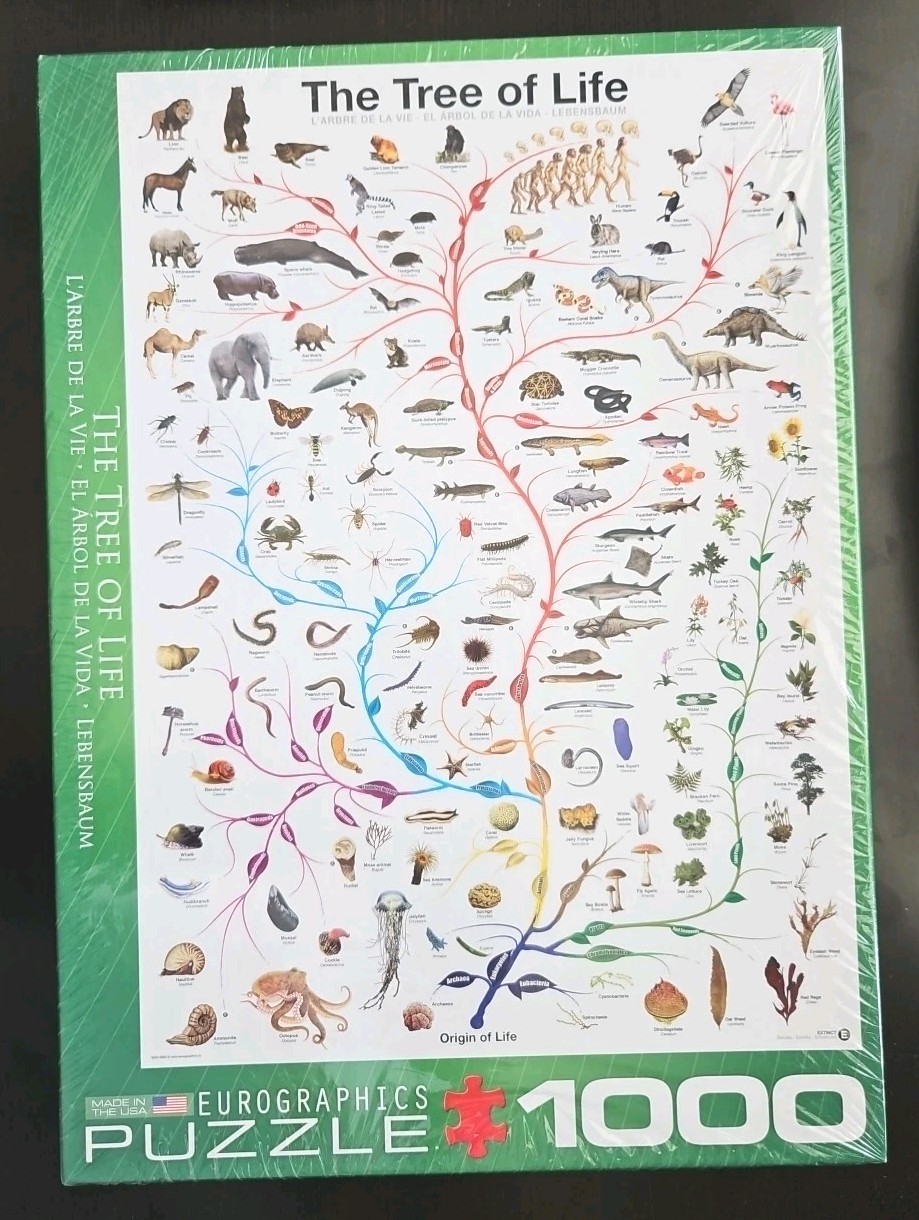 EUROGRAPHICS The Tree Of Life 1000 PIECE PUZZLE ~SEALED in PLASTIC NEW