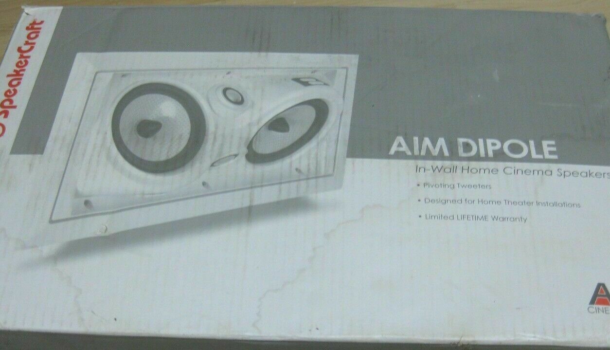 SpeakerCraft AIM Cinema Dipole Three Rear Speakers