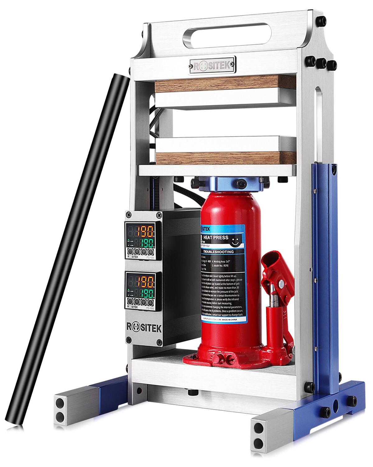 ROSITEK by Dabpress 8 Ton Heat Press Machine - Dual 3x7 Heated Plates ROSITEK by Dabpress 8 Ton Heat Press Machine - Dual 3x7 Heated Plates