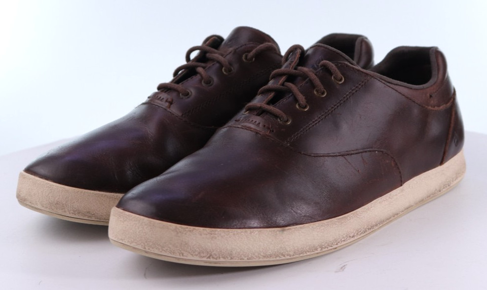 Olukai Makani Men\'s Casual Sneakers Shoes Size 11 Leather Brown