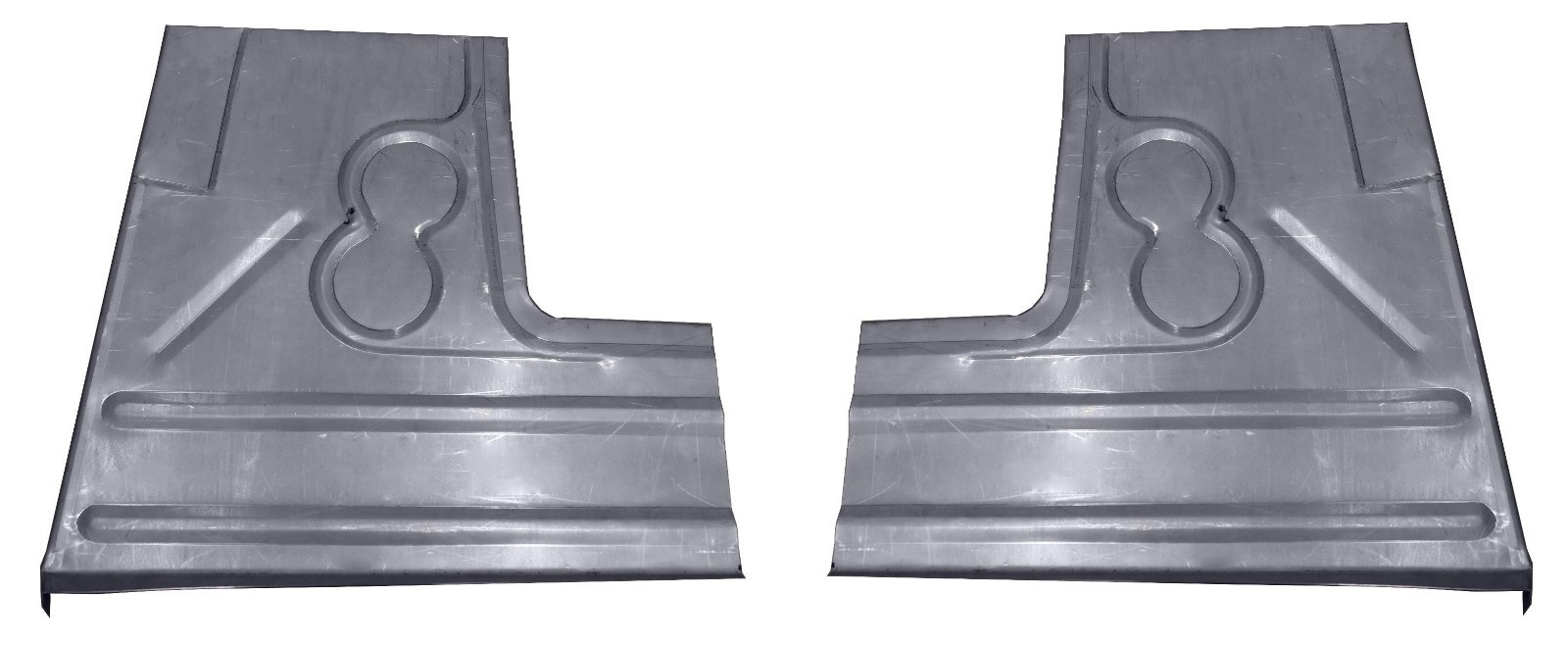 1940 1941 FORD PICKUP TRUCK  FRONT FLOOR PANS   NEW PAIR