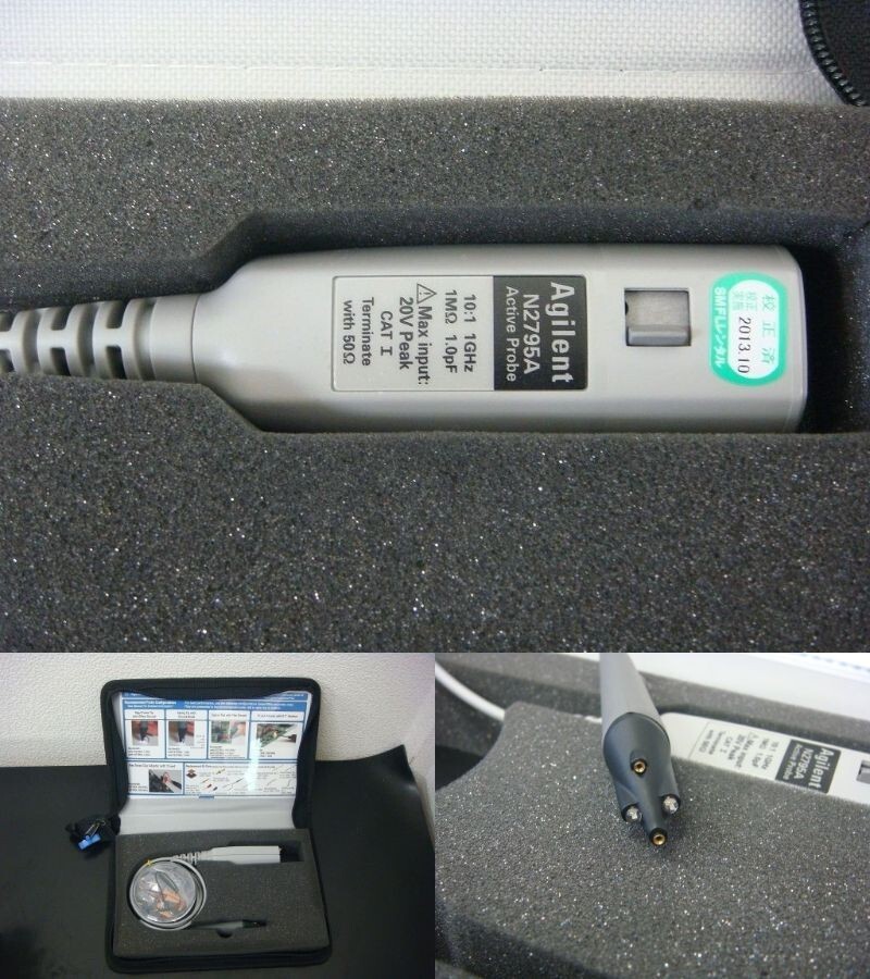 Agilent N2795A Single-ended Active Probes DC-1GHz AutoProbe Interface Used Japan