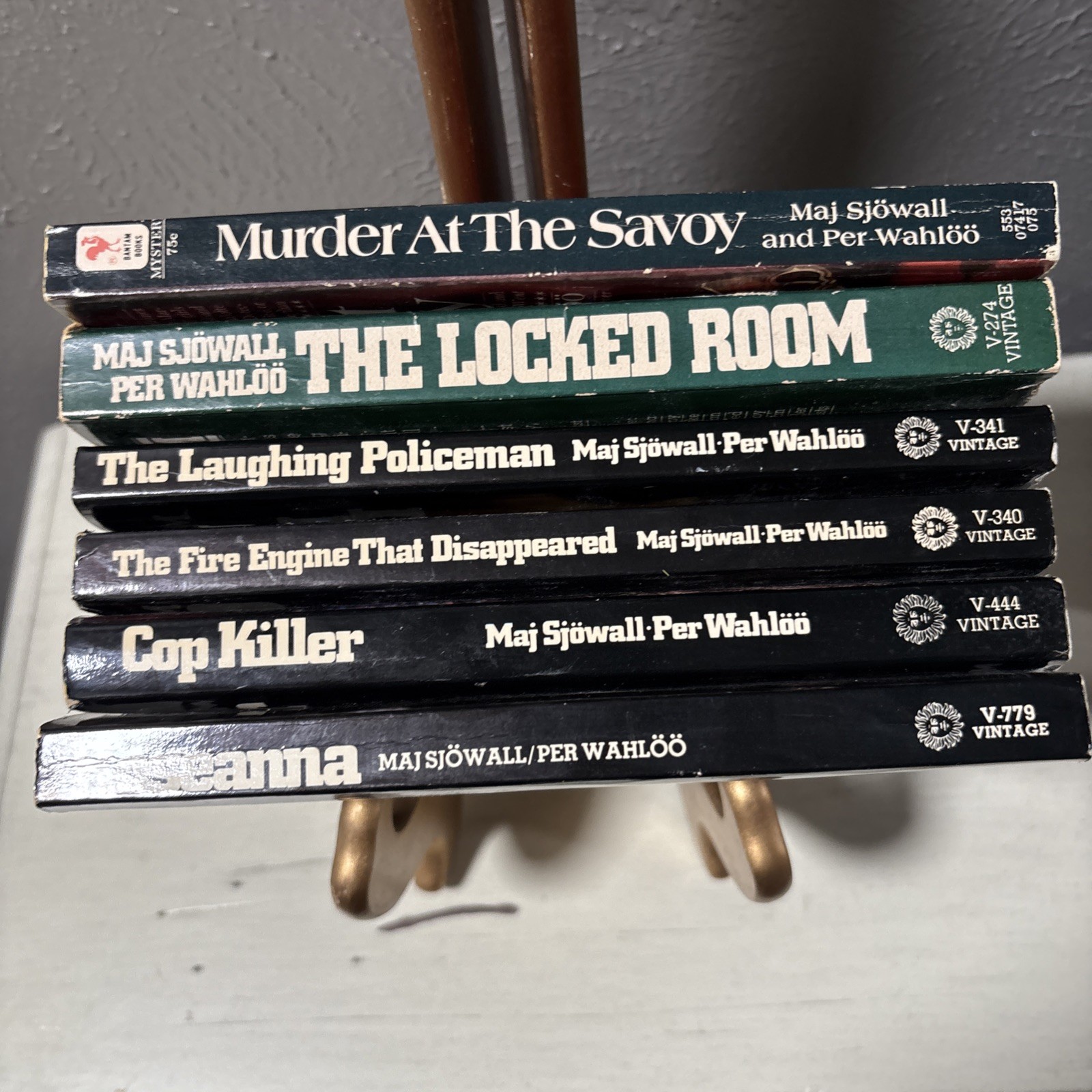 Maj Sjowall & Per Wahloo - Vintage, 1967-1975 - 6 Book Bundle