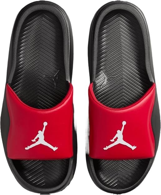 Men\'s Jordan Franchise Slide Varsity Red White Grey Men\'s Jordan Franchise Slide Varsity Red White Grey