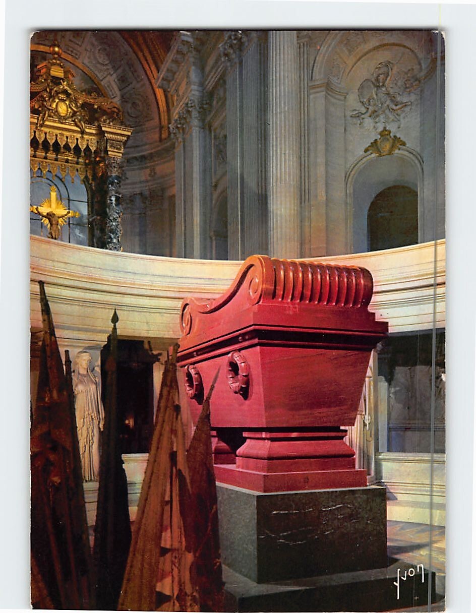 Postcard Tomb of Napoleon Hôtel des Invalides Paris France