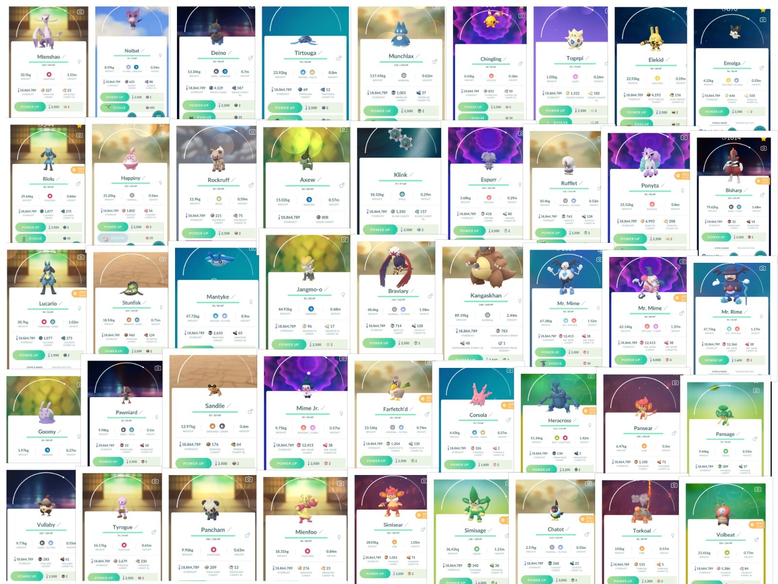 Pokemon: Festive/Rare/Hatch/Regiona Choice (Pokedex Completion) GO
