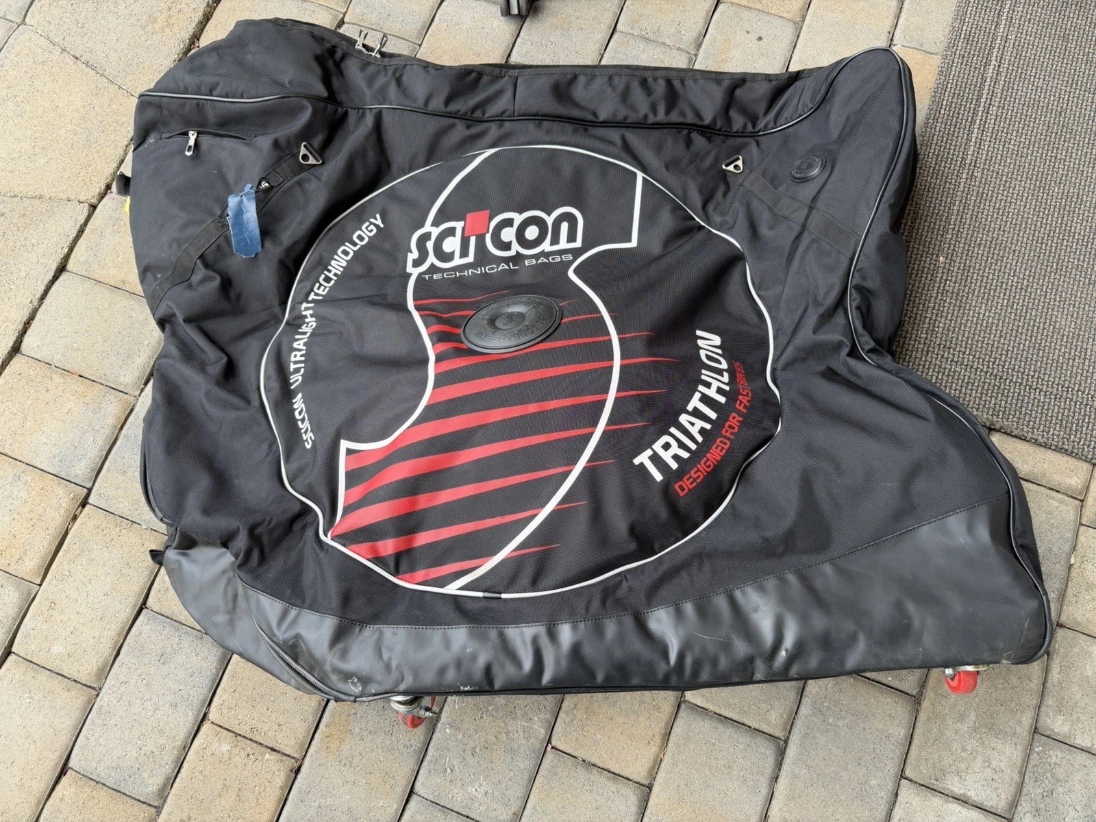 SciCon AeroComfort 2.0 TSA Triathlon Accessories Travel Bike Bag (needs Wheels)