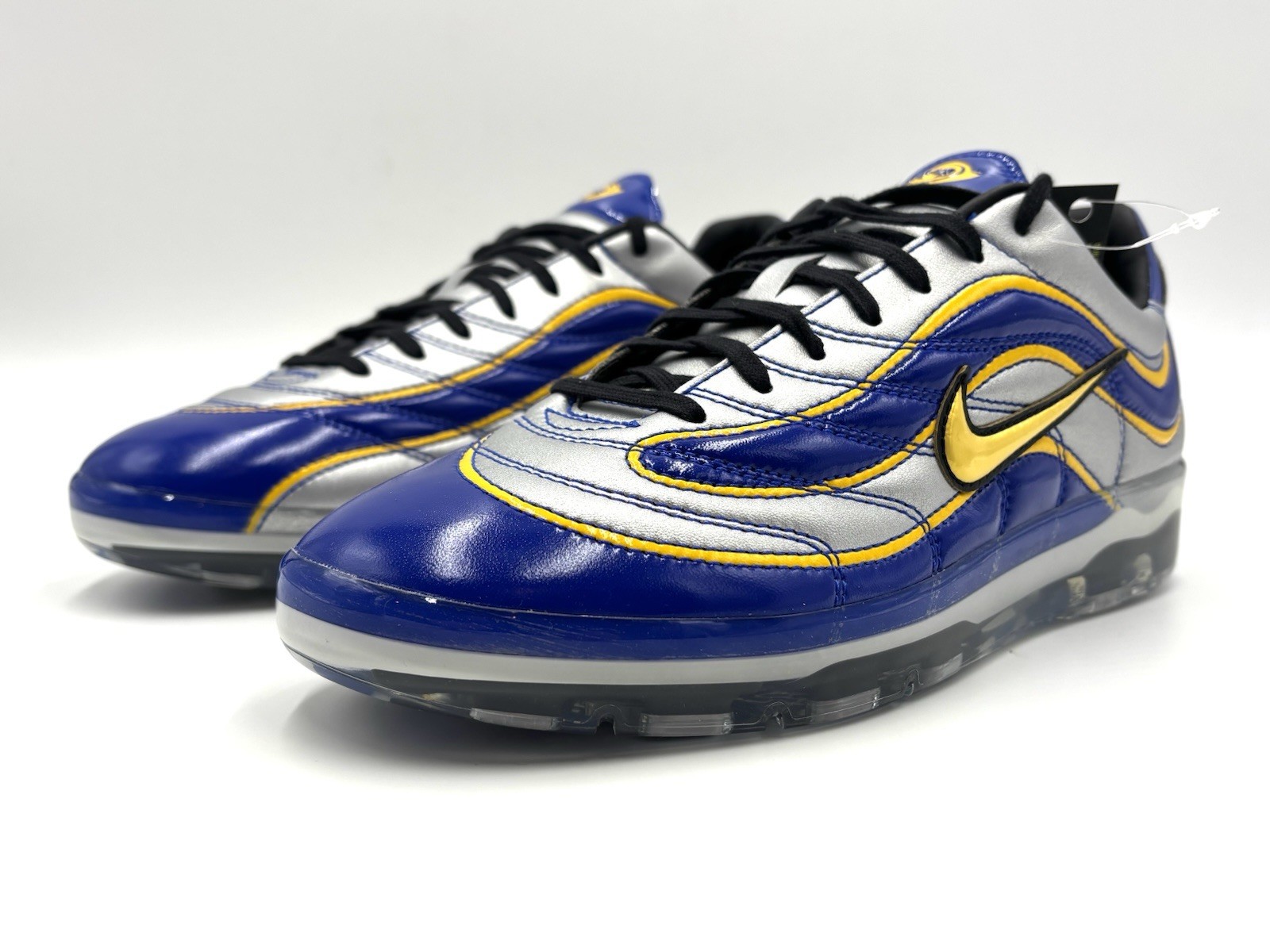 Nike Cryoshot Mercurial Vapor R9 OG Mens Blue Yellow Silver IQ8160-400 Sz 8.5