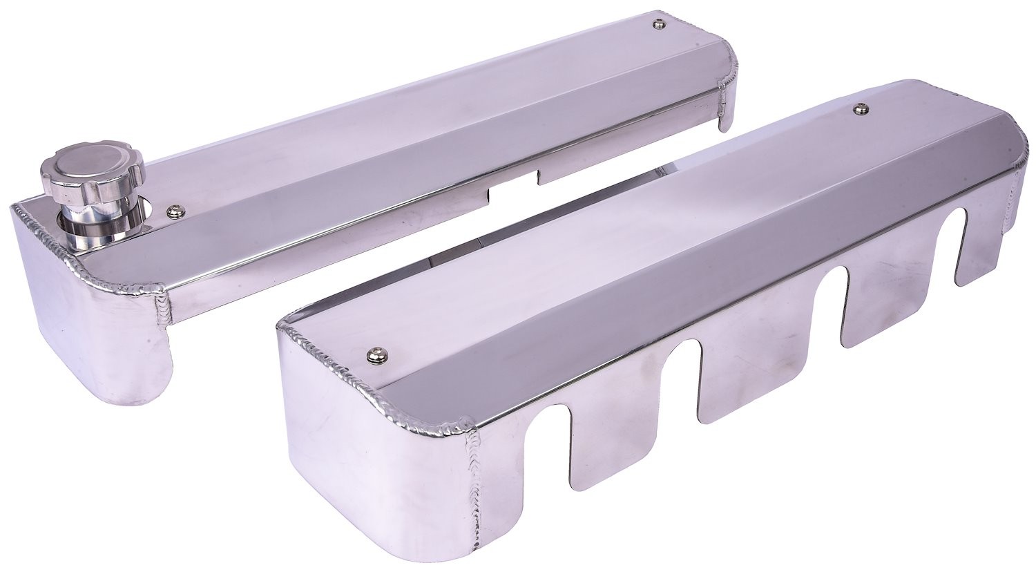 JEGS Fabricated Aluminum Ignition Coil Covers for GM LS Series Engines