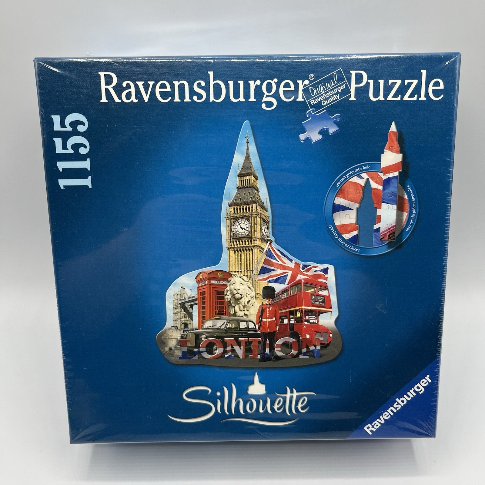 Ravensburger Silhouette Premium Puzzle Big Ben London 1155 Pieces 30.75 X39.75