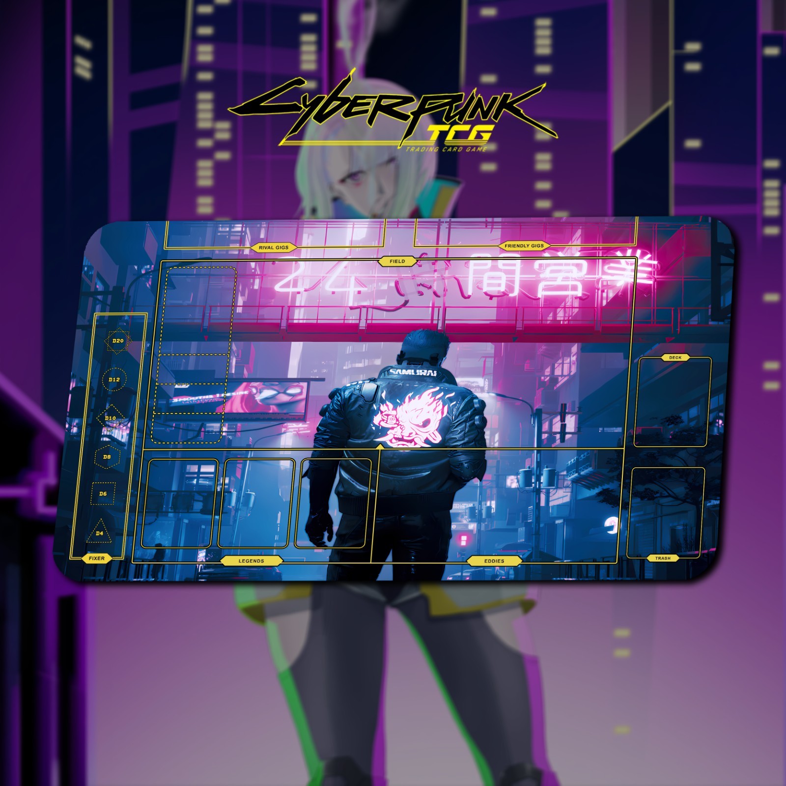 Playmat Vincent - Cyberpunk TCG / 24