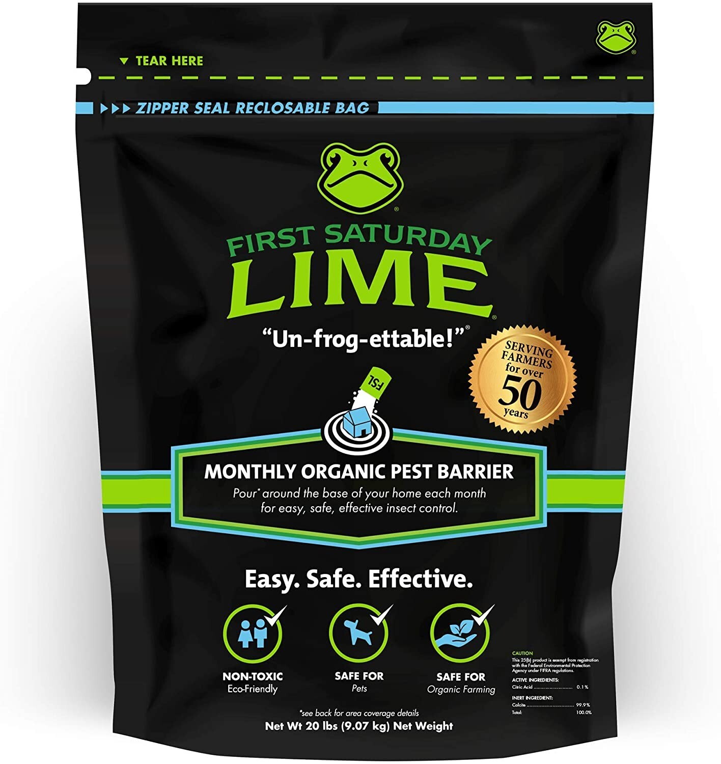 First Saturday Lime 20lb Bag First Saturday Lime 20lb Bag