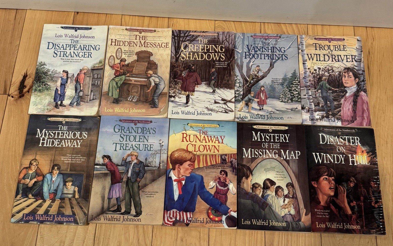 Adventures of the Northwoods by Lois Walfrid Johnson Books 1 - 10 Christian WI Adventures of the Northwoods by Lois Walfrid Johnson Books 1 - 10 Christian WI