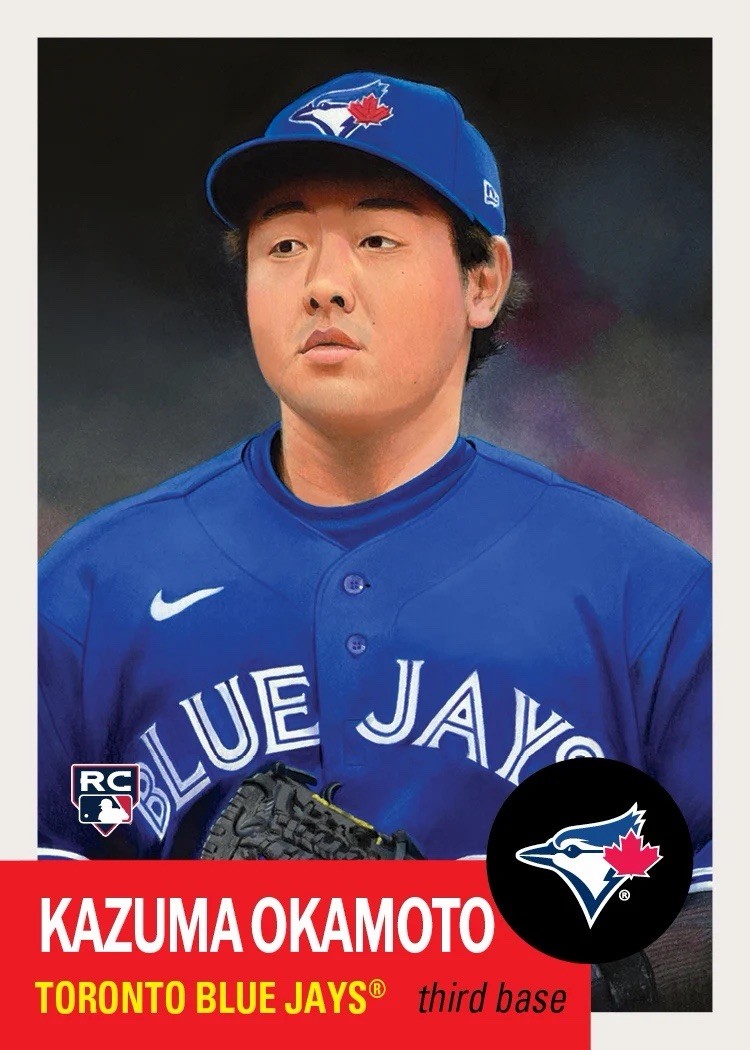 Kazuma Okamoto RC 2026 MLB Living Set #944 PRESALE Blue Jays Kazuma Okamoto RC 2026 MLB Living Set #944 PRESALE Blue Jays