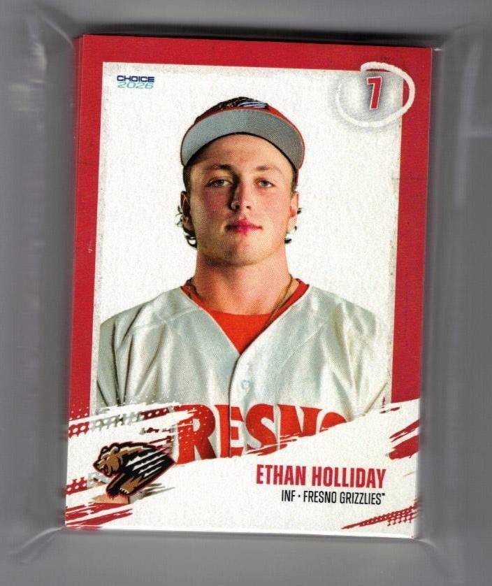 2026  FRESNO GRIZZLIES TEAM SET 38 CARDS NEW COMPLETE