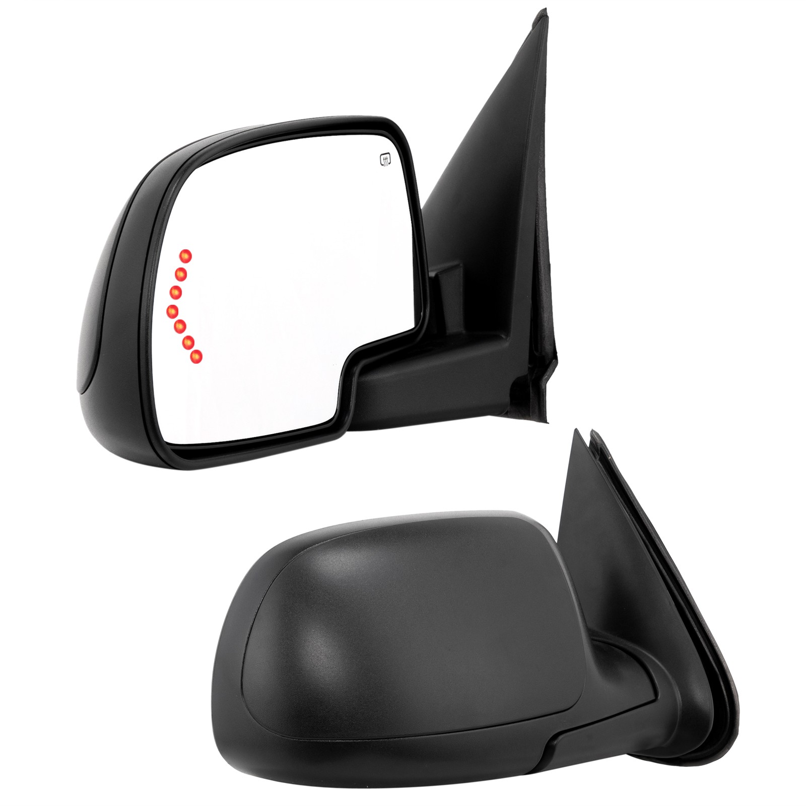 For 2003-07 GMC Chevy Power Heated Turn Signal LH RH pair Door Side View Mirrors