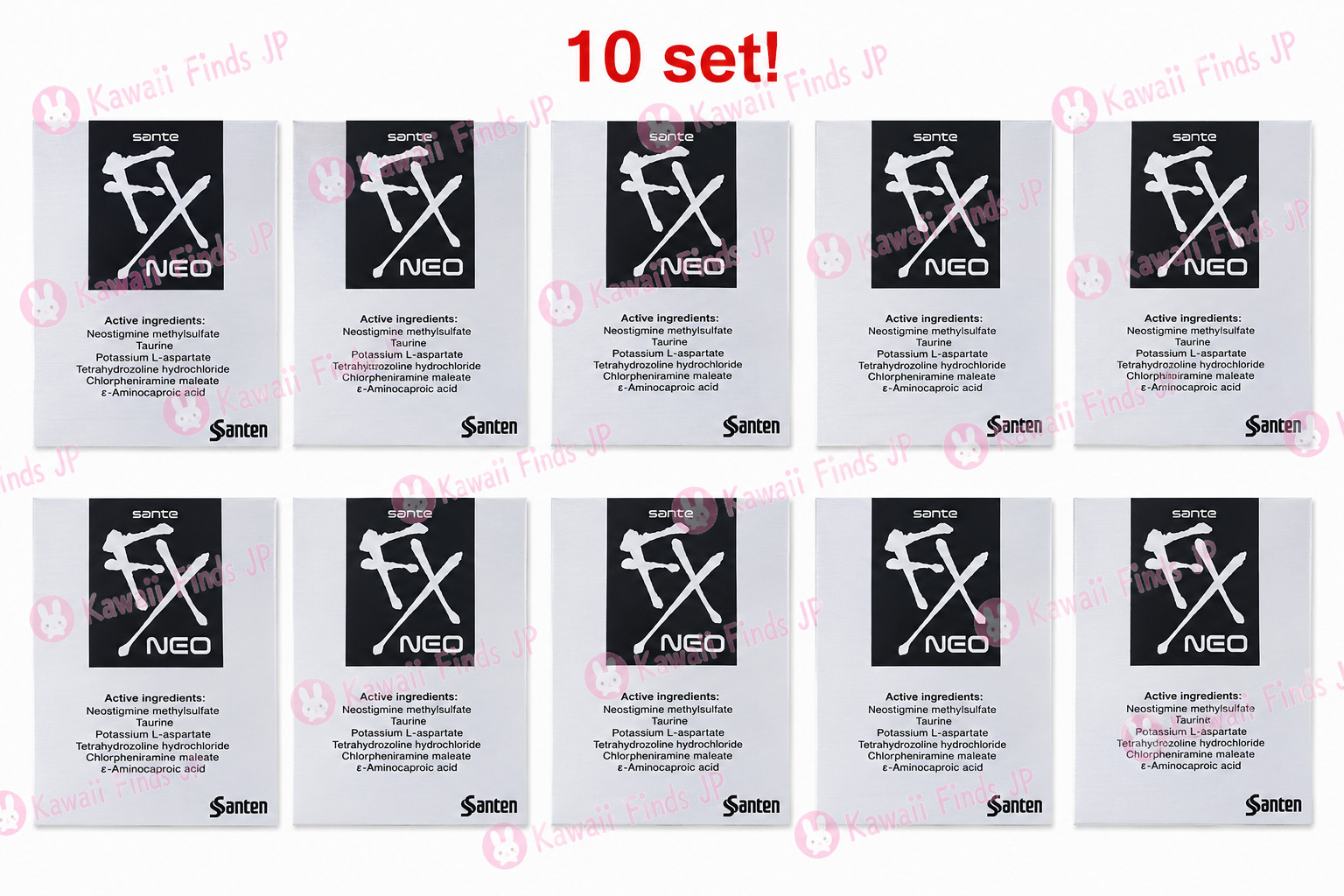 set of 10 New FX NEO