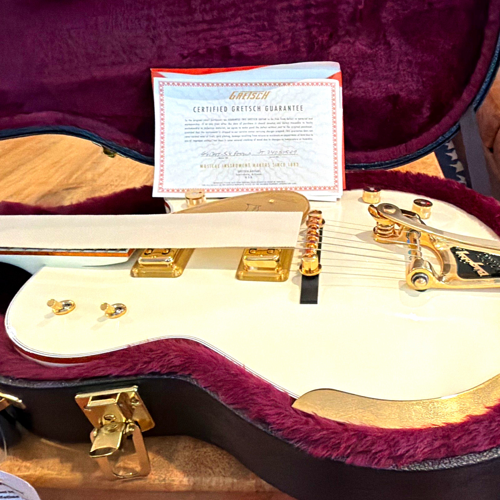 Gretsch Penguin Model NO. GG134T-58/Serial NO. JT24051509