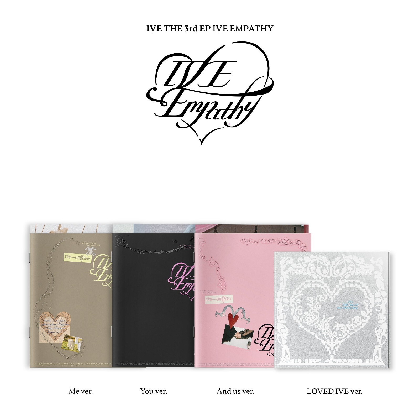 IVE EMPATHY The 3rd EP Album SEALED *US Seller* *On Hand*