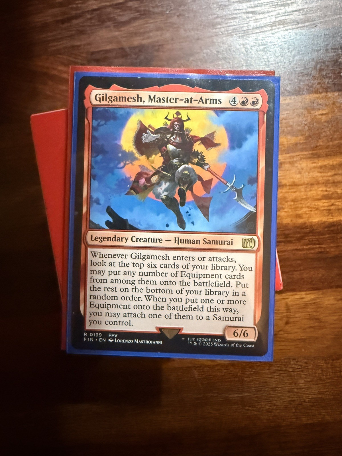 Magic: The Gathering Commander Deck - Gilgamesh custom commander deck