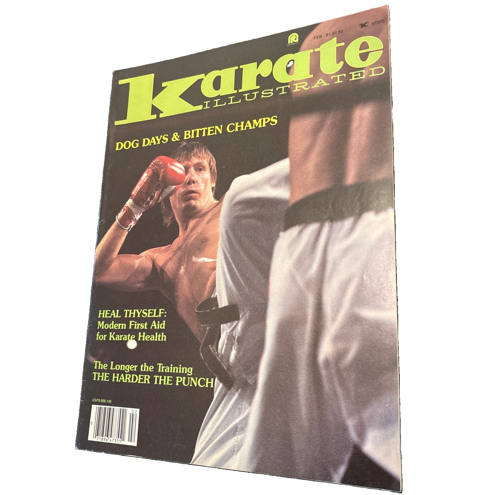 KARATE ILLUSTRATED MAGAZINE-FEBRUARY,1981-